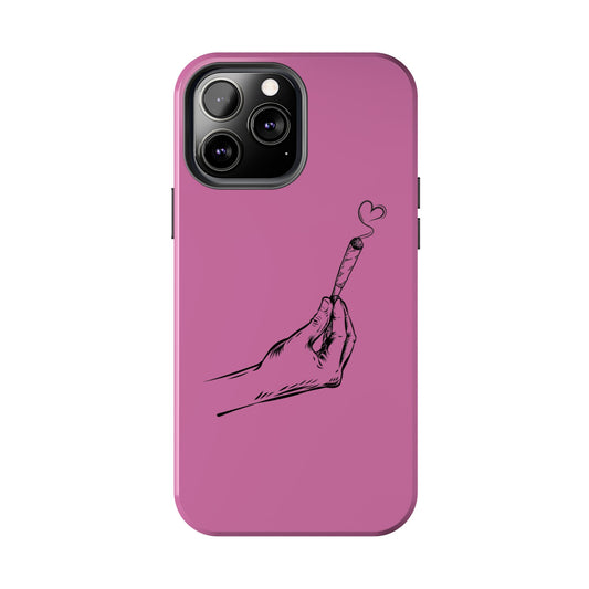 High on Love Phone Case — Pink